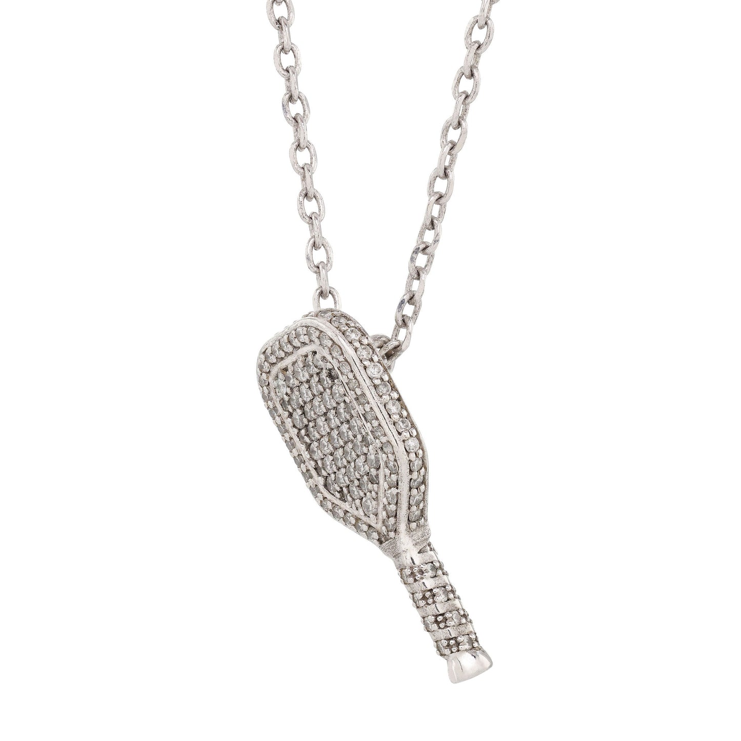 Full Diamond Paddle Pendant by Mayfair Jewellers