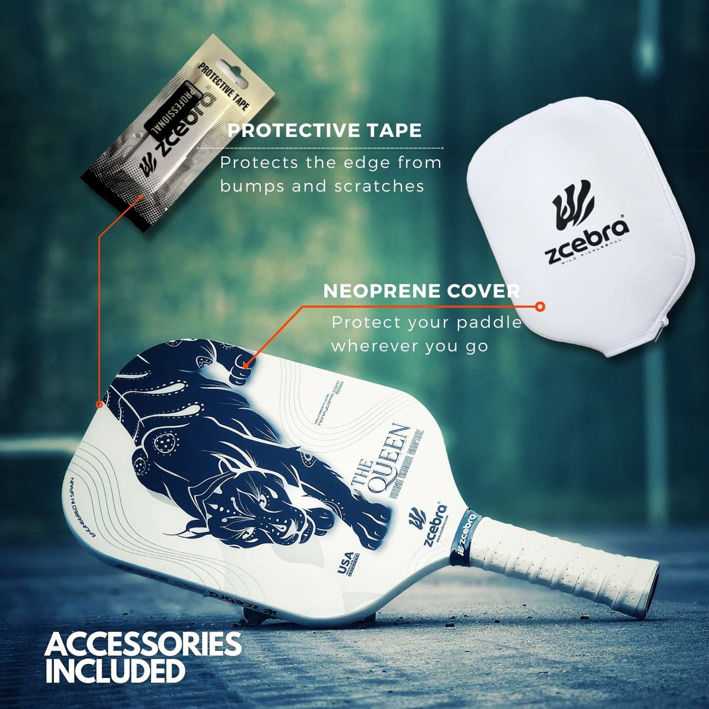 THE QUEEN Pickleball Paddle