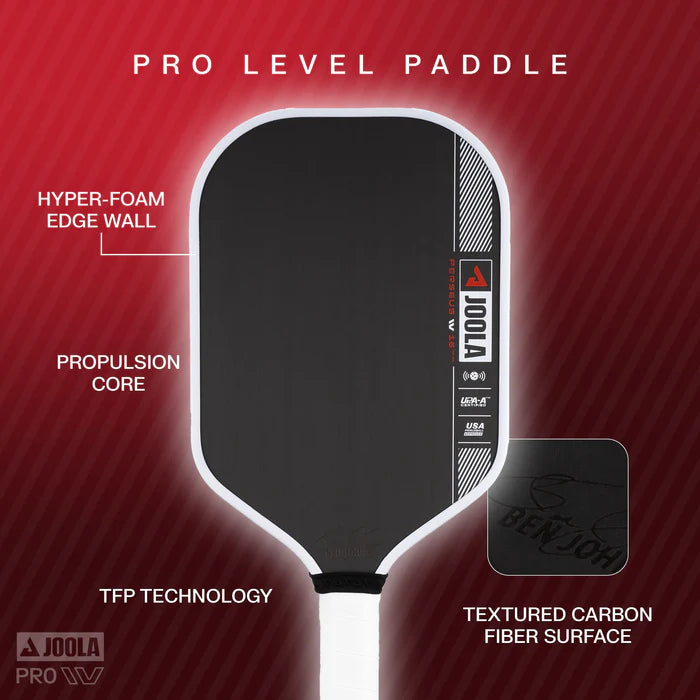 Joola Pickleball Paddle Ben Johns Perseus Pro IV 16 (Free Shipping ROI)