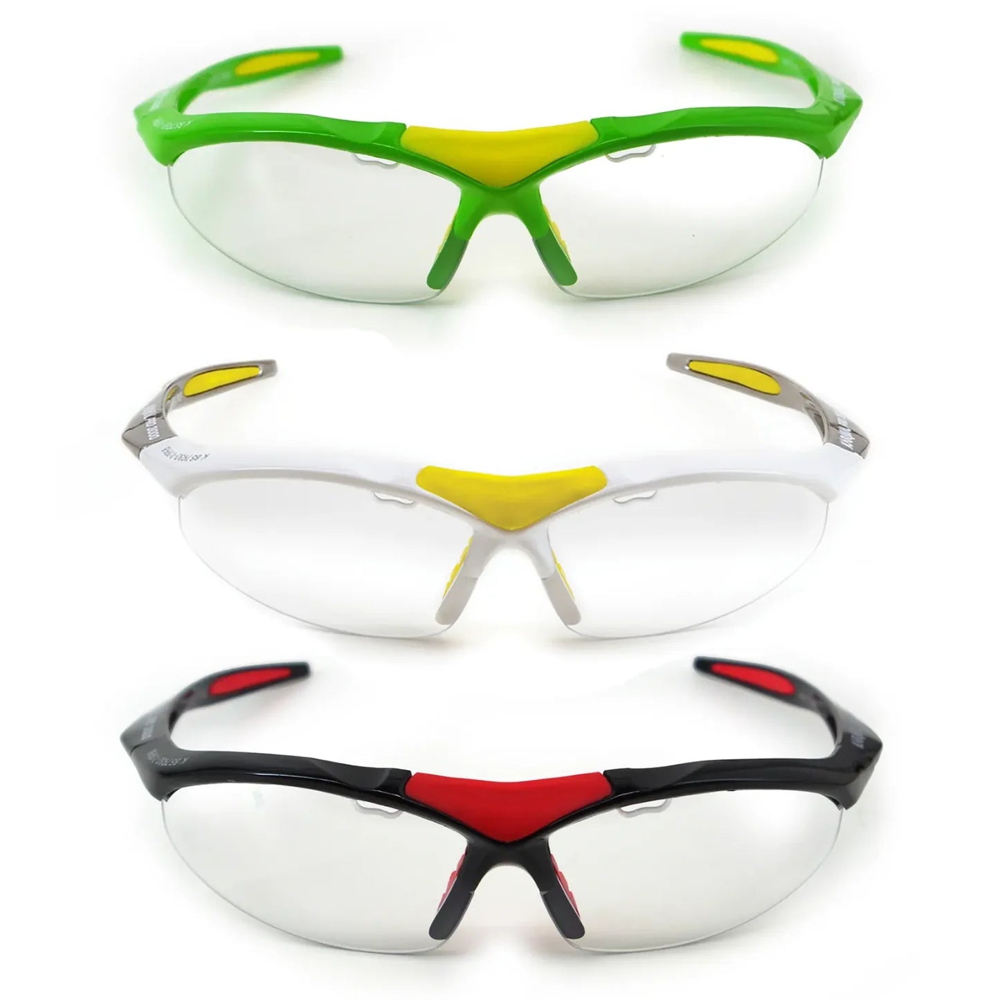 Karakal Pro 3000 Sports Eye Protection (White/ Yellow)