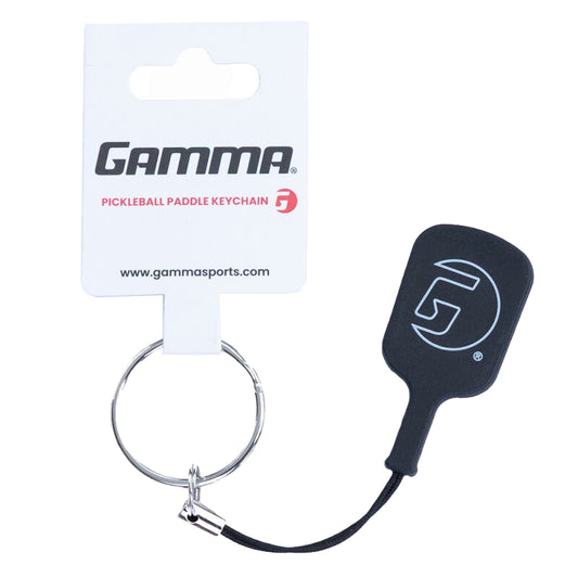 Gamma Pickleball Keychain (Black Paddle)