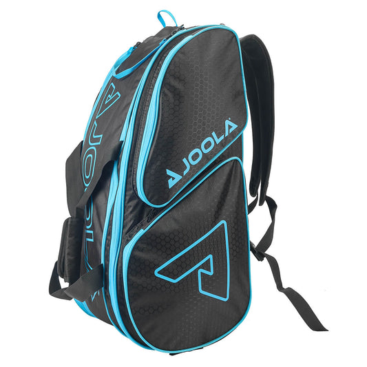 JOOLA Tour Elite Bag Black - Light Blue