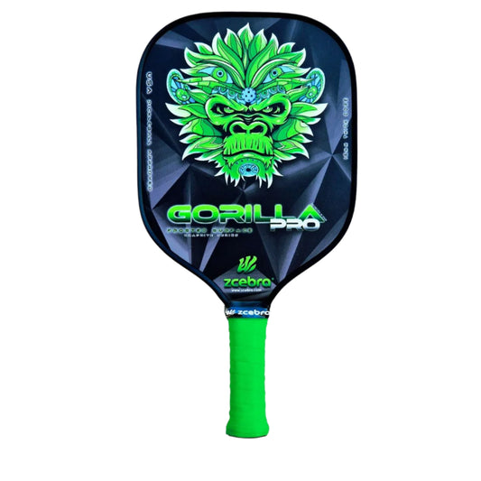 Carbon pickleball paddle GORILLA PRO SERIES (green)