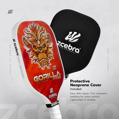 Pickleball paddle Carbon GORILLA PRO SERIES (Orange)