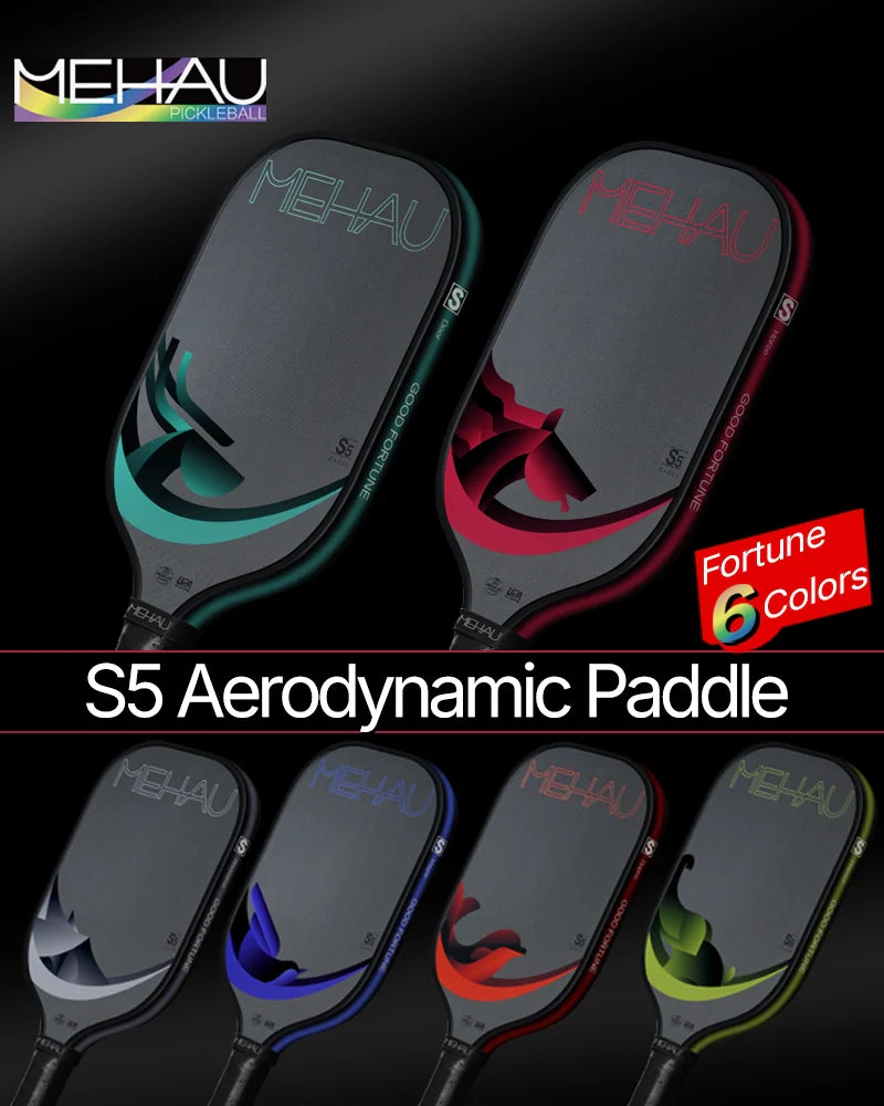 MEHAU S5 AIRPOOM™ Aerodynamic Pickleball Paddle