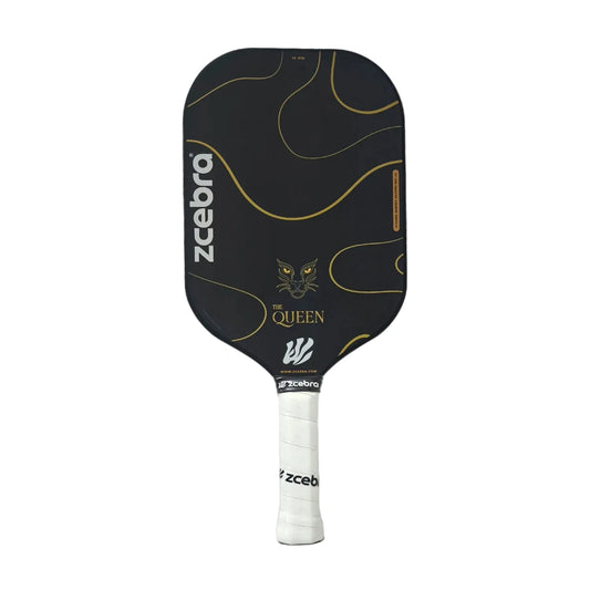 Black Pickleball Paddle The Queen Edgeless