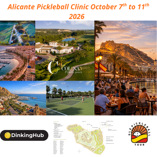 Alicante Pickleball Clinic October  7th to 11th 2026