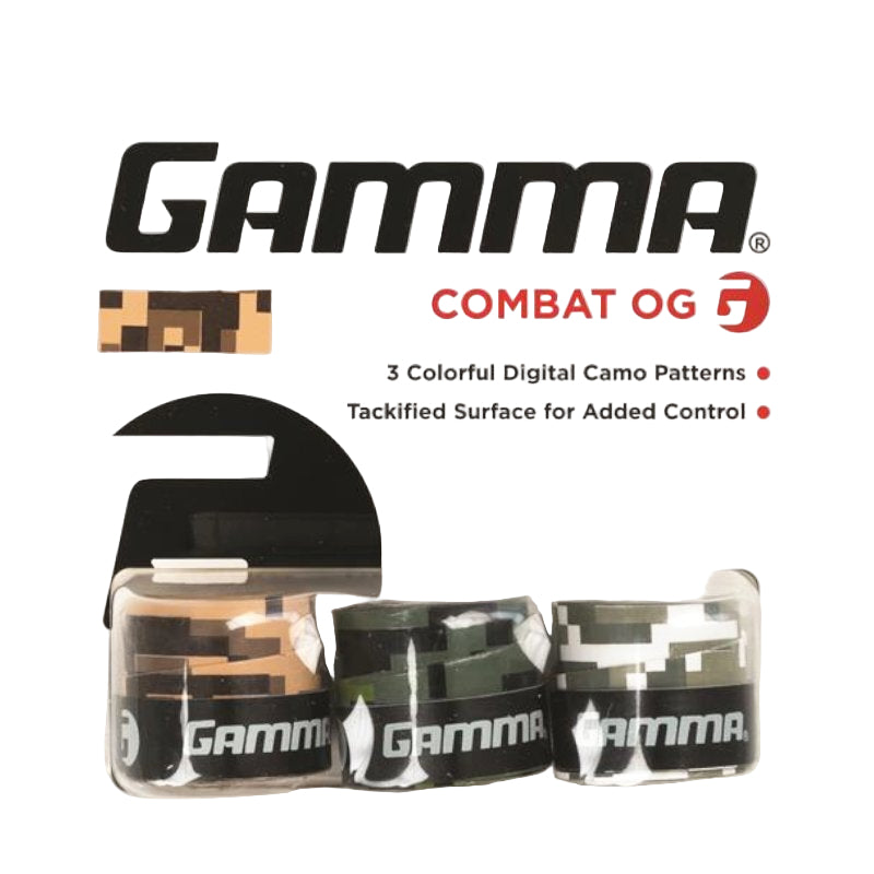 Gamma Overgrip Combat 3-Pack