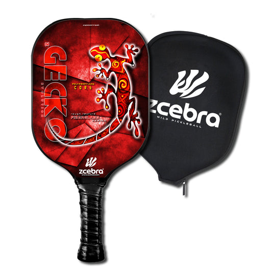 Zgecko FIBERGLASS SERIES Pickleball Paddle (red)